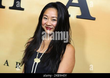 LOS ANGELES, CALIFORNIE, États-Unis - OCTOBRE 29 : Stephanie Hsu arrive à la première de Los Angeles de Focus Features 'Harriet' tenue au Orpheum Theatre sur 29 octobre 2019 à Los Angeles, Californie, États-Unis. (Photo par Xavier Collin/image Press Agency/NurPhoto) Banque D'Images