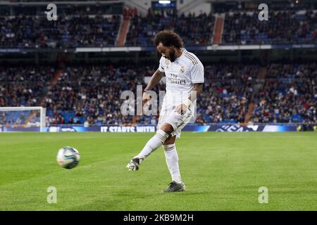 Marcelo Vieira du Real Madrid pendant le match de la Liga entre Real Madrid et CD Leganes au stade Santiago Bernabeu à Madrid, Espagne. 30 octobre 2019. (Photo de A. Ware/NurPhoto) Banque D'Images