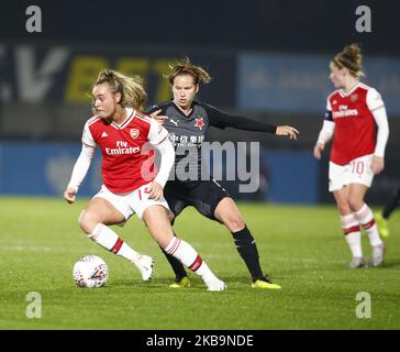 Jill Roord d'Arsenal lors de la manche de la Ligue des champions des femmes de l'UEFA de la coupe 16 de la coupe 2 entre les femmes d'Arsenal et les femmes d'Slavia Praha au stade Meadow Park sur 31 octobre 2019 à Borehamwood, Angleterre (photo par action Foto Sport/NurPhoto) Banque D'Images