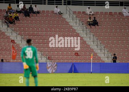 Vue générale du Grand Hamad Stadium lors du match de la QNB Stars League entre Al Arabi et Al Wakrah le 1 novembre 2019 à Doha, au Qatar. (Photo de Simon Holmes/NurPhoto) Banque D'Images