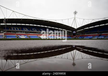 Intérieur vue générale lors du match Sky Bet League 1 entre Bolton Wanderers et Fleetwood Town au stade Reebok, Bolton, le samedi 2nd novembre 2019. (Photo de Tim Markland/MI News/NurPhoto) Banque D'Images