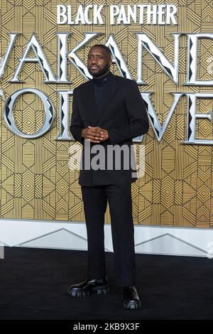 Londres, Royaume-Uni. 3 novembre 2022. Létal Bizzle assiste à la première européenne du film «Black Panther Wakanda Forever» à Cineworld Leicester Square. Credit: Stephen Chung / EMPICS / Alamy Live News Banque D'Images