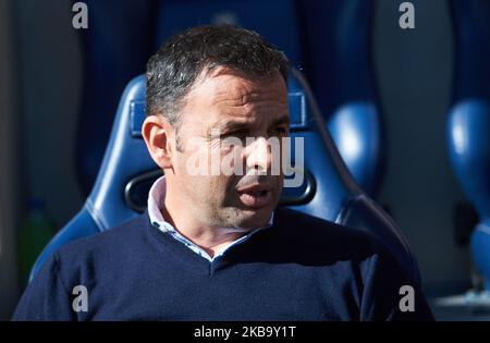 Javier Calleja entraîneur en chef de Villarreal pendant le match de la Liga Santander entre Villarreal CF et le Club Athlétique de Bilbao à l'Estadio de la Ceramica sur 3 novembre 2019 à Vila-Real, Espagne (photo de Maria José Segovia/NurPhoto) Banque D'Images