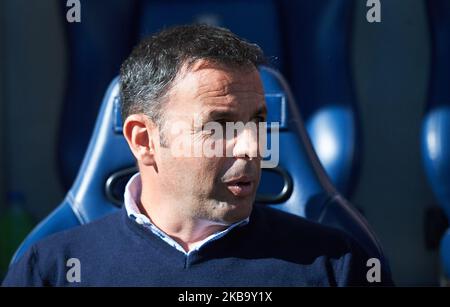 Javier Calleja entraîneur en chef de Villarreal pendant le match de la Liga Santander entre Villarreal CF et le Club Athlétique de Bilbao à l'Estadio de la Ceramica sur 3 novembre 2019 à Vila-Real, Espagne (photo de Maria José Segovia/NurPhoto) Banque D'Images