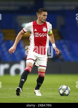 Dusan Tadic d'Ajax pendant le Champion League Group H entre Chelsea et ALAX au Stanford Bridge Stadium , Londres, Angleterre, le 05 novembre 2019 (photo par action Foto Sport/NurPhoto) Banque D'Images