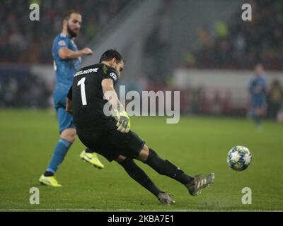 Guilherme pendant le match de la Ligue des champions entre Lokomotiv Mosca et Juventus , à Moscou, sur 06 novembre 2019 (photo de Loris Roselli). Banque D'Images
