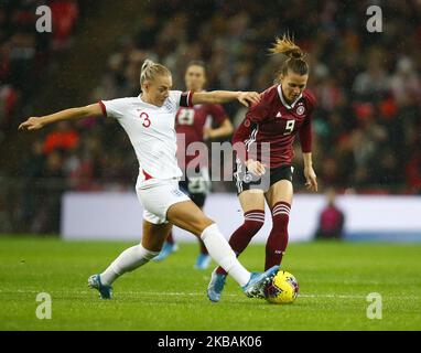 Alex Greenwood de l'Angleterre femmes au cours de l'internationale féminine amicale entre les femmes d'Angleterre et l'Allemagne femmes au stade Wembley à Londres, Angleterre sur 09 novembre 2019 (photo par action Foto Sport/NurPhoto) Banque D'Images