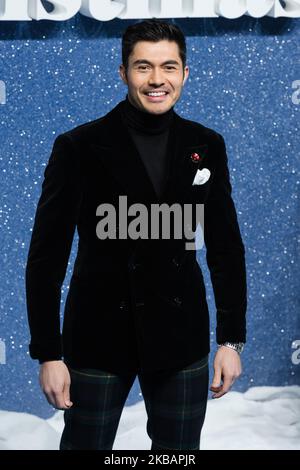 Henry Golding participe à la première du film britannique « Last Christmas » au BFI Southbank le 11 novembre 2019 à Londres, en Angleterre. (Photo de Wiktor Szymanowicz/NurPhoto) Banque D'Images