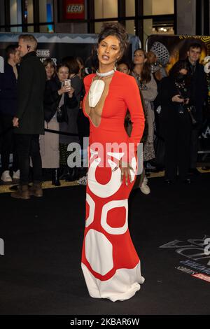 Londres, Royaume-Uni. 03rd novembre 2022. Maya Jama assiste à la Black Panther: Wakanda Forever film première à Londres Credit: SOPA Images Limited/Alamy Live News Banque D'Images