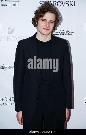 MANHATTAN, NEW YORK CITY, NEW YORK, États-Unis - NOVEMBRE 12 : Ben Rosenfield arrive à la première de New York de « Mickey and the Bear » d'Utopia qui s'est tenue à Mondrian Terrace Park Avenue sur 12 novembre 2019 à Manhattan, New York, États-Unis. (Photo de William Perez/image Press Agency/NurPhoto) Banque D'Images