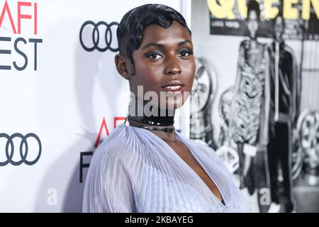 HOLLYWOOD, LOS ANGELES, CALIFORNIE, États-Unis - NOVEMBRE 14 : l'actrice Jodie Turner-Smith arrive au FEST de l'AFI 2019 - Gala de la nuit d'ouverture - première de Universal Pictures 'Queen and Slim' tenue au Théâtre chinois de TCL IMAX on 14 novembre 2019 à Hollywood, Los Angeles, Californie, États-Unis. (Photo par Xavier Collin/image Press Agency/NurPhoto) Banque D'Images