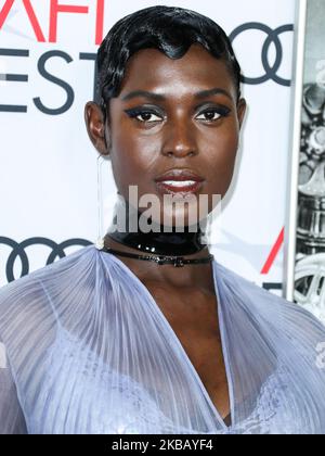 HOLLYWOOD, LOS ANGELES, CALIFORNIE, États-Unis - NOVEMBRE 14 : l'actrice Jodie Turner-Smith arrive au FEST de l'AFI 2019 - Gala de la nuit d'ouverture - première de Universal Pictures 'Queen and Slim' tenue au Théâtre chinois de TCL IMAX on 14 novembre 2019 à Hollywood, Los Angeles, Californie, États-Unis. (Photo par Xavier Collin/image Press Agency/NurPhoto) Banque D'Images