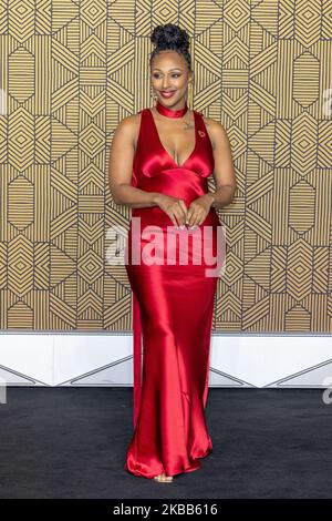 Londres, Royaume-Uni. 03rd novembre 2022. Alexandra Burke assiste à la première du film Black Panther: Wakanda Forever à Londres. (Photo de Phil Lewis/SOPA Images/Sipa USA) Credit: SIPA USA/Alay Live News Banque D'Images