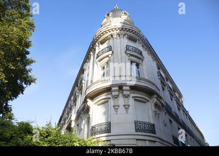 Appartement de Jeffrey Epstein à Paris, France Banque D'Images