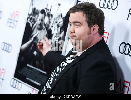 HOLLYWOOD, LOS ANGELES, CALIFORNIE, États-Unis - NOVEMBRE 20 : Paul Walter Hauser arrive au FEST de l'AFI 2019 - première de Warner Bros. Pictures 'Richard Jewell' tenu au Théâtre chinois de TCL IMAX on 20 novembre 2019 à Hollywood, Los Angeles, Californie, États-Unis. (Photo par Xavier Collin/image Press Agency/NurPhoto) Banque D'Images