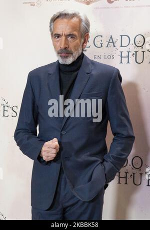 Imanol Arias assiste au photocall 'Legado en los huesos' au Hotel Urso on 25 novembre 2019 à Madrid, Espagne. (Photo par Oscar Gonzalez/NurPhoto) Banque D'Images