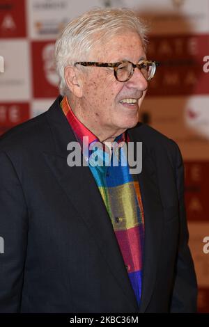 Peppino Di Capri assiste à un photocall lors de la 41th Giornce Professionali del Cinema Sorrento Italie le 2 décembre 2019. (Photo de Franco Romano/NurPhoto) Banque D'Images