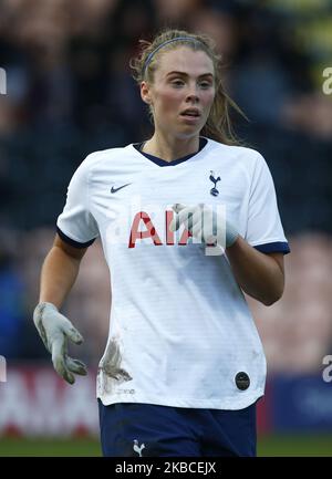 Rianna Dean de Tottenham Hotspur Dames pendant la Super League féminine de Barclays FA entre Tottenham Hotspur et Brighton & Hove Albion Women au stade de Hive, Londres, Royaume-Uni, le 08 décembre 2019 (photo par action Foto Sport/NurPhoto) Banque D'Images