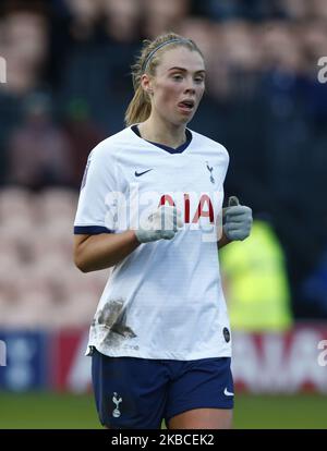 Rianna Dean de Tottenham Hotspur Dames pendant la Super League féminine de Barclays FA entre Tottenham Hotspur et Brighton & Hove Albion Women au stade de Hive, Londres, Royaume-Uni, le 08 décembre 2019 (photo par action Foto Sport/NurPhoto) Banque D'Images