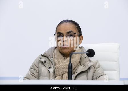 Marina Silva (ministre de l'Enviromnent du Brésil) Banque D'Images