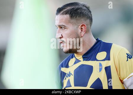 Felipe Sodinha pendant le match série C - Girone B entre Modène et Ravenne au Stadio Braglia sur 14 décembre 2019 à Modène, Italie. (Photo par Emmanuele Ciancaglini/NurPhoto) Banque D'Images