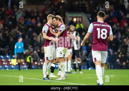 Burnley après le match de la Premier League entre Burnley et Newcastle United à Turf Moor, Burnley, le samedi 14th décembre 2019. (Photo de Pat Scaasi/MI News/NurPhoto ) Banque D'Images