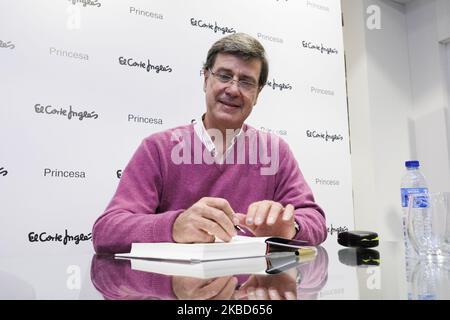 Cayetano Martinez de Irujo signe son livre 'de Cayetana à Cayetano' à Madrid. 17 décembre 2019 Espagne (photo par Oscar Gonzalez/NurPhoto) Banque D'Images