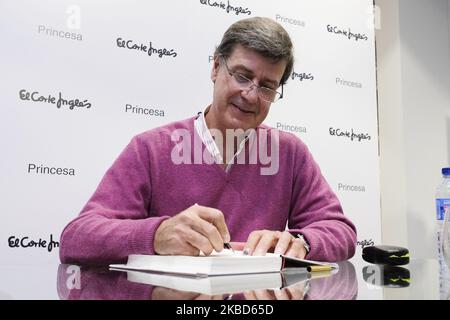 Cayetano Martinez de Irujo signe son livre 'de Cayetana à Cayetano' à Madrid. 17 décembre 2019 Espagne (photo par Oscar Gonzalez/NurPhoto) Banque D'Images