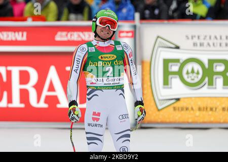 Sander Andreas d'Allemagne pendant la coupe du monde de ski alpin Audi FIS Super G sur 20 décembre 2019 à Val Gardena, Italie. (Photo par Emmanuele Ciancaglini/NurPhoto) Banque D'Images