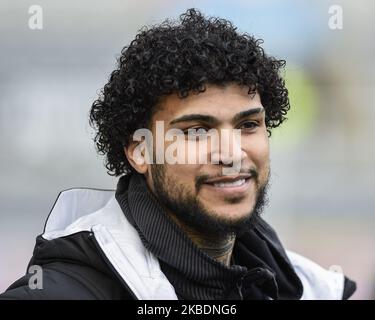 DeAndre Yedlin (22) de Newcastle United arrive le mercredi 1st janvier 2020, avant le match de la Premier League entre Newcastle United et Leicester City à St. James's Park, à Newcastle. (Photo par IAM Burn/MI News/NurPhoto) Banque D'Images