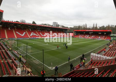 Vue générale du stade lors du match de la FA Cup entre Charlton Athletic et West Bromwich Albion à la Valley, Londres, le dimanche 5th janvier 2020. (Photo de Jacques Feeney/MI News/NurPhoto) Banque D'Images