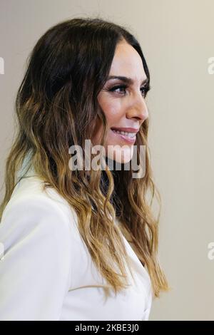 Monica Naranjo participe à la présentation télévisée de la isla de las tentaciones sur 8 janvier 2020 à Madrid, Espagne. (Photo par Oscar Gonzalez/NurPhoto) Banque D'Images