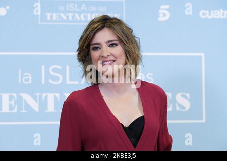 Sandra Barneda participe à la présentation de 8 janvier 2020 à Madrid, Espagne. (Photo par Oscar Gonzalez/NurPhoto) Banque D'Images