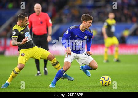 Dennis Praet (26) de Leicester City lors du match de Premier League entre Leicester City et Southampton au King Power Stadium, Leicester, le samedi 11th janvier 2020. (Photo de Jon Hobley/MI News/NurPhoto ) Banque D'Images