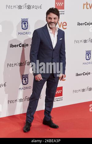 Fernando Tejero assiste aux XXV Forque Awards au Palacio Municipal de Congresos à Madrid, Espagne. 11 janvier 2020. (Photo de A. Ware/NurPhoto) Banque D'Images