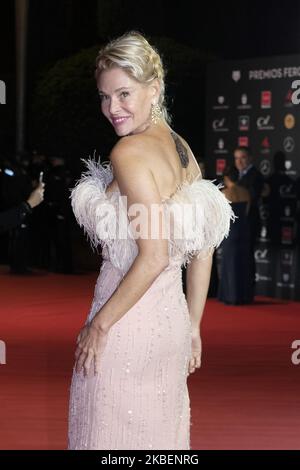 Belén Rueda assiste à Feroz Awards 2020 tapis rouge au Teatro Auditorio Ciudad de Alcobendas sur 16 janvier 2020 à Madrid, Espagne. (Photo par Oscar Gonzalez/NurPhoto) Banque D'Images