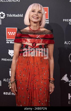 Victoria Abril participe aux prix « FEROZ » 2020 photo tapis rouge au Teatro Auditorio Ciudad de Alcobendas à Madrid, Espagne, le 16 janvier 2020 (photo de Carlos Dafonte/NurPhoto) Banque D'Images