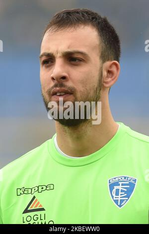 Alberto Brignoli du FC Empoli lors du match de la série B entre Juve Stabia et le FC Empoli au Stadio Romeo Menti Castellammare di Stabia Italie le 18 janvier 2020. (Photo de Franco Romano/NurPhoto) Banque D'Images