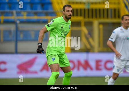 Alberto Brignoli du FC Empoli lors du match de la série B entre Juve Stabia et le FC Empoli au Stadio Romeo Menti Castellammare di Stabia Italie le 18 janvier 2020. (Photo de Franco Romano/NurPhoto) Banque D'Images