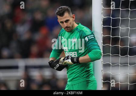 Martin Dubravka de Newcastle United lors du match de la Premier League entre Newcastle United et Chelsea à St. James's Park, Newcastle, le samedi 18th janvier 2020. (Photo de Mark Fletcher/MI News/NurPhoto) Banque D'Images