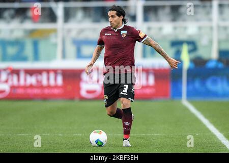 Walter Lopez des Etats-Unis Salernitana 1919 lors du match de la série B entre Delfino Pescara 1936 et US Salernitana 1919 au Stadio Adriatico, Pescara, Italie, le 19 janvier 2020 (photo de Giuseppe Maffia/NurPhoto) Banque D'Images