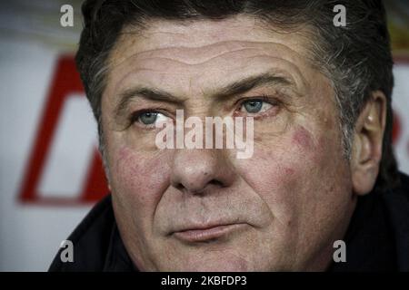 L'entraîneur de Turin Walter Mazzarri regarde pendant la série Un match de football n.21 TORINO - ATALANTA sur 25 janvier 2020 au Stadio Olimpico Grande Torino à Turin, Piémont, Italie. (Photo de Matteo Bottanelli/NurPhoto) Banque D'Images