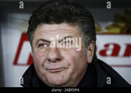 L'entraîneur de Turin Walter Mazzarri regarde pendant la série Un match de football n.21 TORINO - ATALANTA sur 25 janvier 2020 au Stadio Olimpico Grande Torino à Turin, Piémont, Italie. (Photo de Matteo Bottanelli/NurPhoto) Banque D'Images