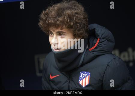 Rodrigo Riquelme de l'Atletico Madrid pendant le match de la Ligue entre le Club Atletico de Madrid et CD Leganes à Wanda Metropolitano sur 26 janvier 2020 à Madrid, Espagne. (Photo de Jose Breton/Pics action/NurPhoto) Banque D'Images