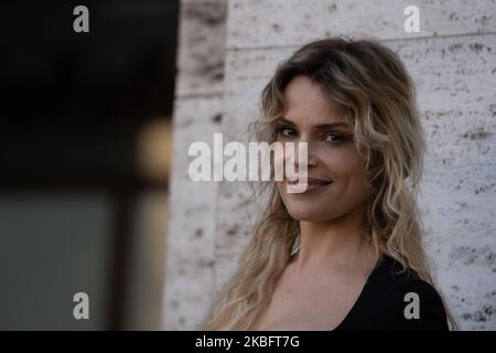 Micaela Ramazzotti participe à la photocall 'Gli Anni Più Belli' sur 30 janvier 2020 à Rome, en Italie. (Photo par Luca Carlino/NurPhoto) Banque D'Images