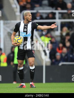 Joelinton de Newcastle United lors du match de la Premier League entre Newcastle United et Norwich City à St. James's Park, Newcastle, le samedi 1st février 2020. (Photo de Mark Fletcher/MI News/NurPhoto) Banque D'Images