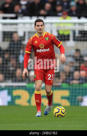 KennyMcLean de Norwich City lors du match de la Premier League entre Newcastle United et Norwich City au St. James's Park, Newcastle, le samedi 1st février 2020. (Photo de Mark Fletcher/MI News/NurPhoto) Banque D'Images