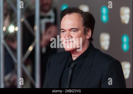 Quentin Tarantino assiste à la cérémonie des Prix du film de l'EE British Academy au Royal Albert Hall le 02 février 2020 à Londres, en Angleterre. (Photo de Wiktor Szymanowicz/NurPhoto) Banque D'Images