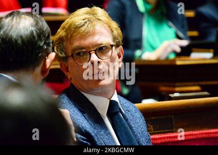 Le ministre français adjoint des relations avec le Parlement, Marc Fesseau, assiste à la séance de questions au gouvernement au Sénat sur 05 février 2020 à Paris, en France. (Photo de Daniel Pier/NurPhoto) Banque D'Images