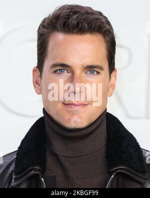 HOLLYWOOD, LOS ANGELES, CALIFORNIE, États-Unis - FÉVRIER 07: Matt Bomer arrive au Tom Ford: Automne/hiver 2020 Fashion Show qui a eu lieu aux studios Milk sur 7 février 2020 à Hollywood, Los Angeles, Californie, États-Unis. (Photo par Xavier Collin/image Press Agency/NurPhoto) Banque D'Images